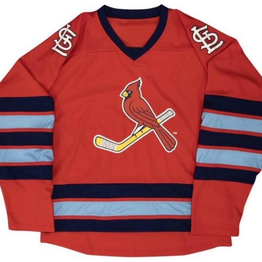 St Louis Cardinals Hockey Jersey